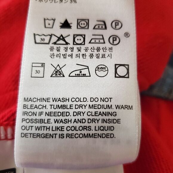 Levi's Ex-Boyfriend Hybrid Hooded Trucker Jacket sz Med - Picture 15 of 15